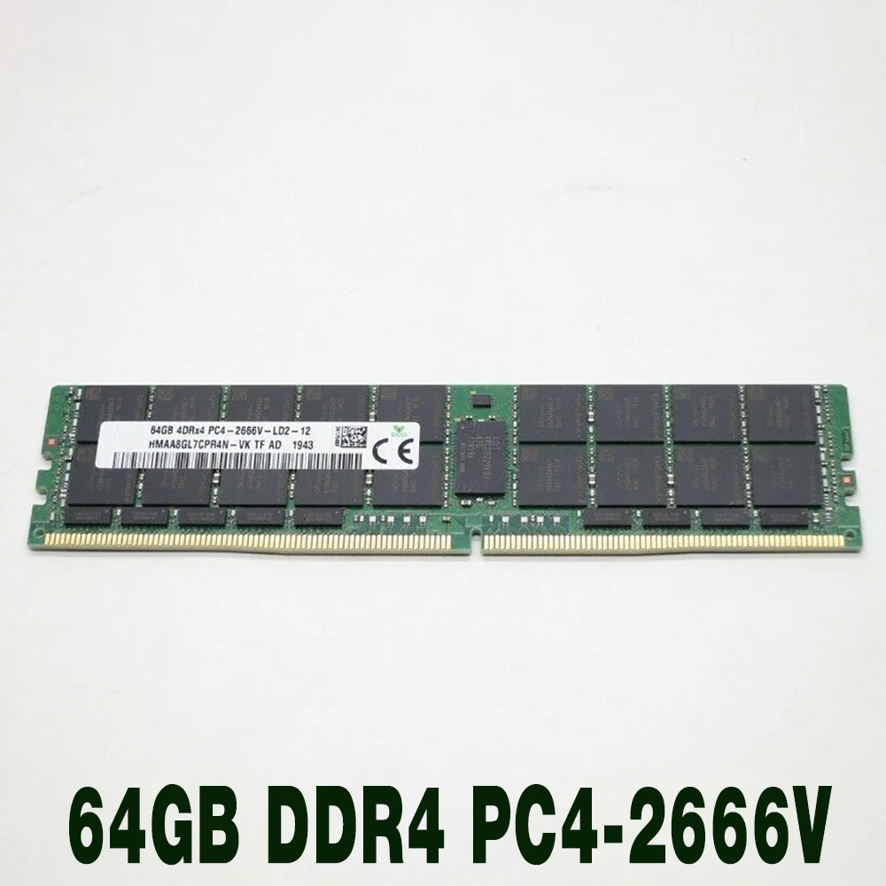 

1 шт. для SK Hynix RAM HMAA8GL7CPR4N-VK 64G EC LR Память Высокое качество Быстрая доставка 64 ГБ 4DRX4 PC4-2666V