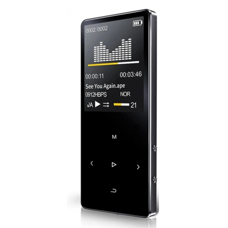 

X2 Support Bluetooth 4.2 Lossless MP3 Player 40GB Hifi Portable Audio Walkman With FM Radio Ebook Voice Recorder, Durable