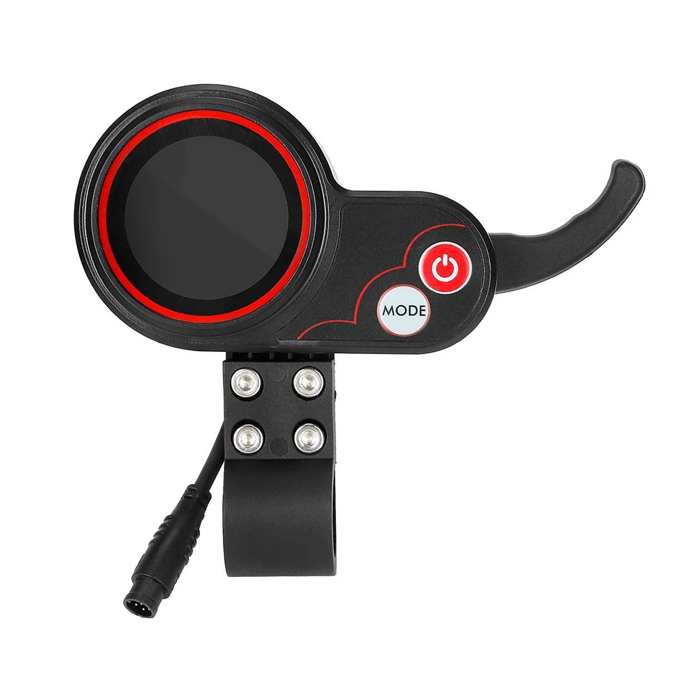 Pantalla de instrumentos para patinete eléctrico, cómoda pantalla fácil de instalar, buena dureza, tablero LCD resistente al agua