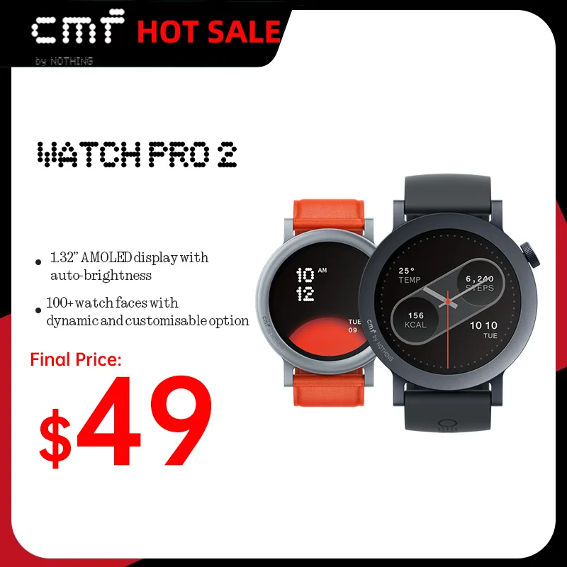 Global Version CMF by Nothing Watch Pro 2 1.32