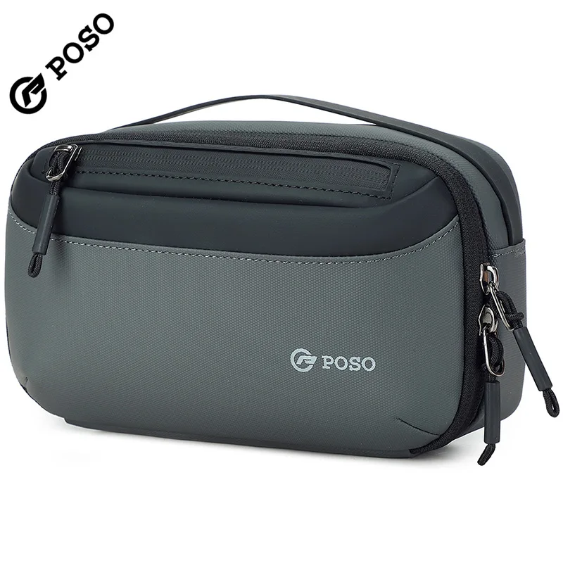 Multi-Layers Tech Pouch Warerproof Organizer Case Portable Data Cable Storage Bag Gadget Bag for Travel USB Charger