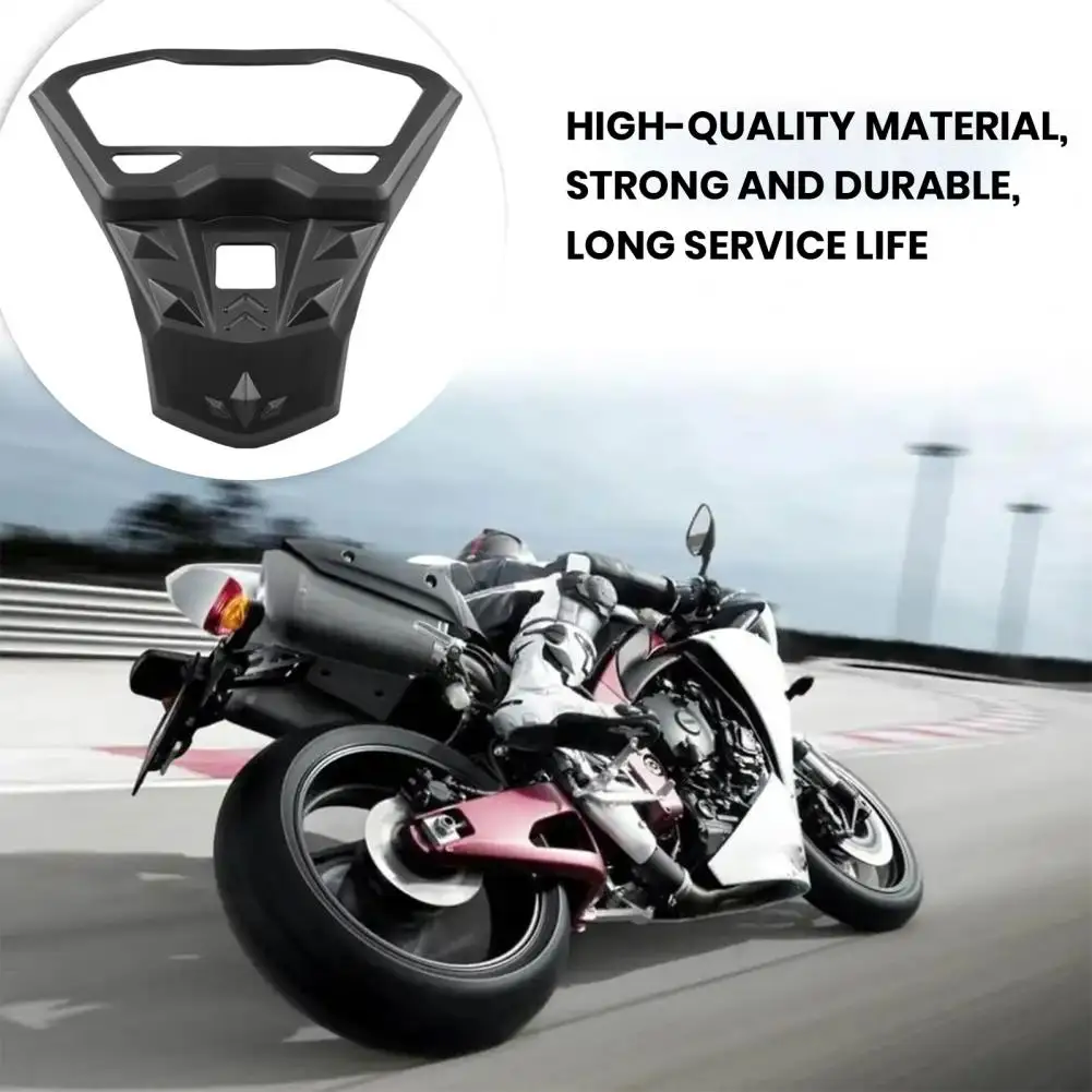 

Motorcycle Instrument Panel Protector Motorcycle Speedometer Protector Trim Cover Black Motorbike Instrument Cover for Click