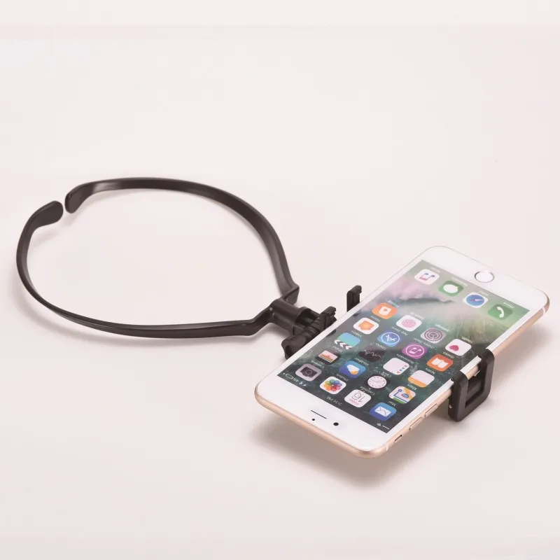 

Neck Hanging Phone Holder Portable Outdoor First View Bracket Universal Action camera For Sport Camera 7.2 inches Smart Phone