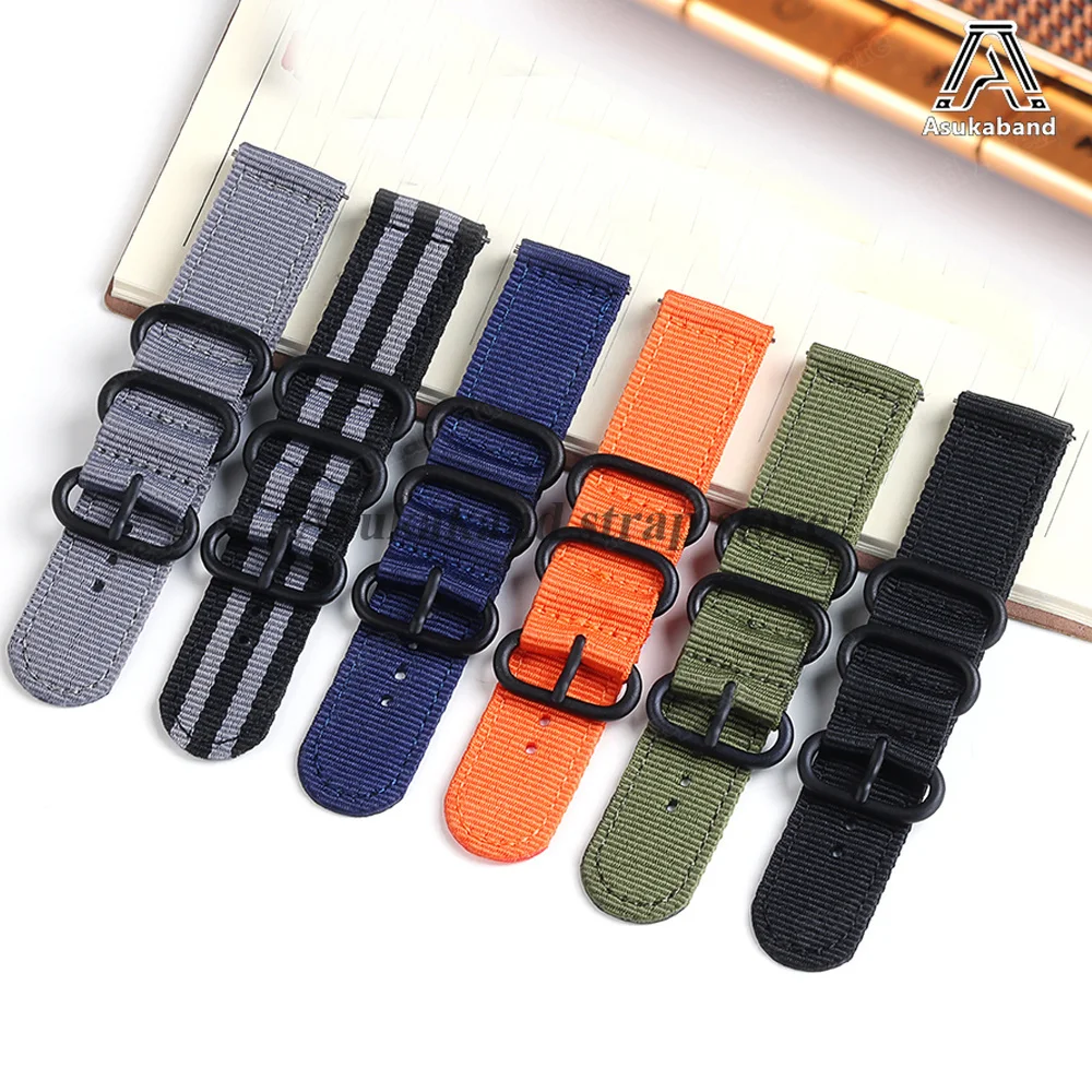 Nylon Watch Strap for Garmin Fenix 8 7 6X 6S Pro 5X Fenix 6 Canvas Bracelets Quick Release 20mm 22mm 26mm for Garmin Watch Band view 3