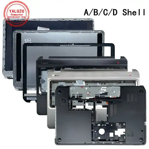 NEW Laptop Shell For HP M6-1000 M6-1100 1001 1045 1125dx 1035 LCD Top Case/Bezel Cover/Palmrest Upper Case/Bottom Base Cover