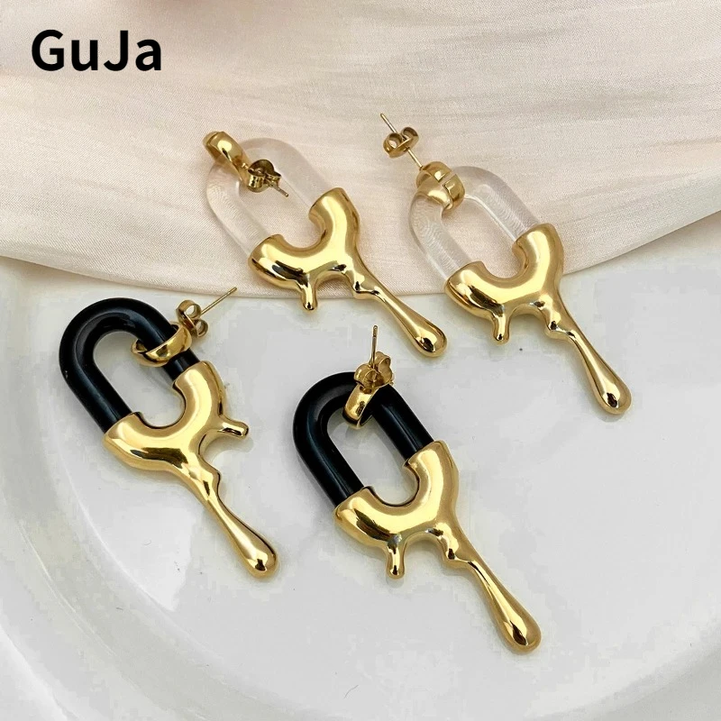 Fashion Jewelry Vintage Temperament Irregular Dangle Earrings For Women Party Gifts Simply Design Ear Accessories Hot Sale