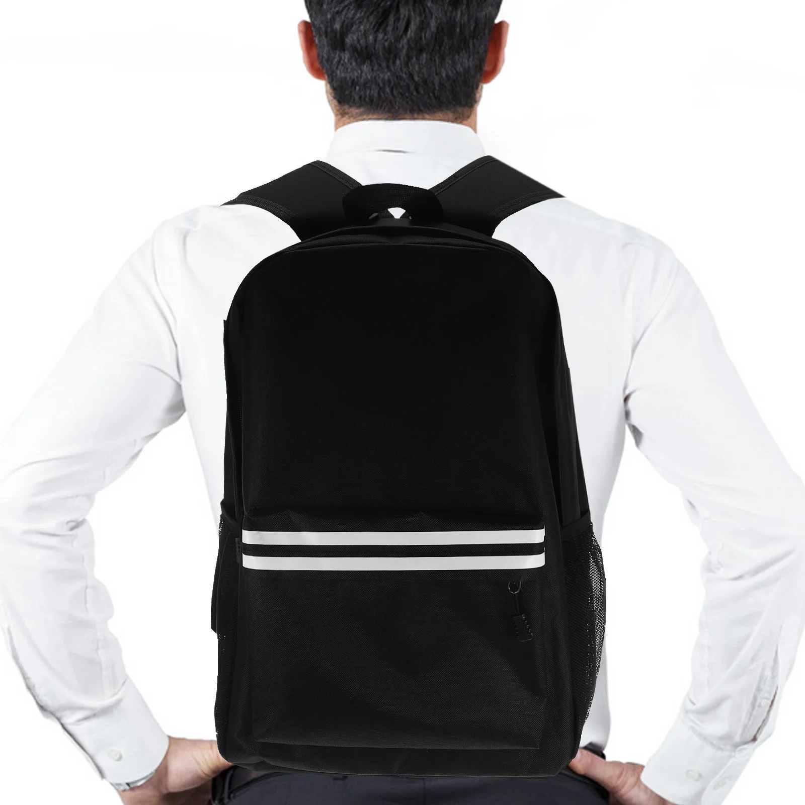 Laptop Backpack for Men Oxford Cloth Business Computer Bag School Work Casual Leisure Large Capacity