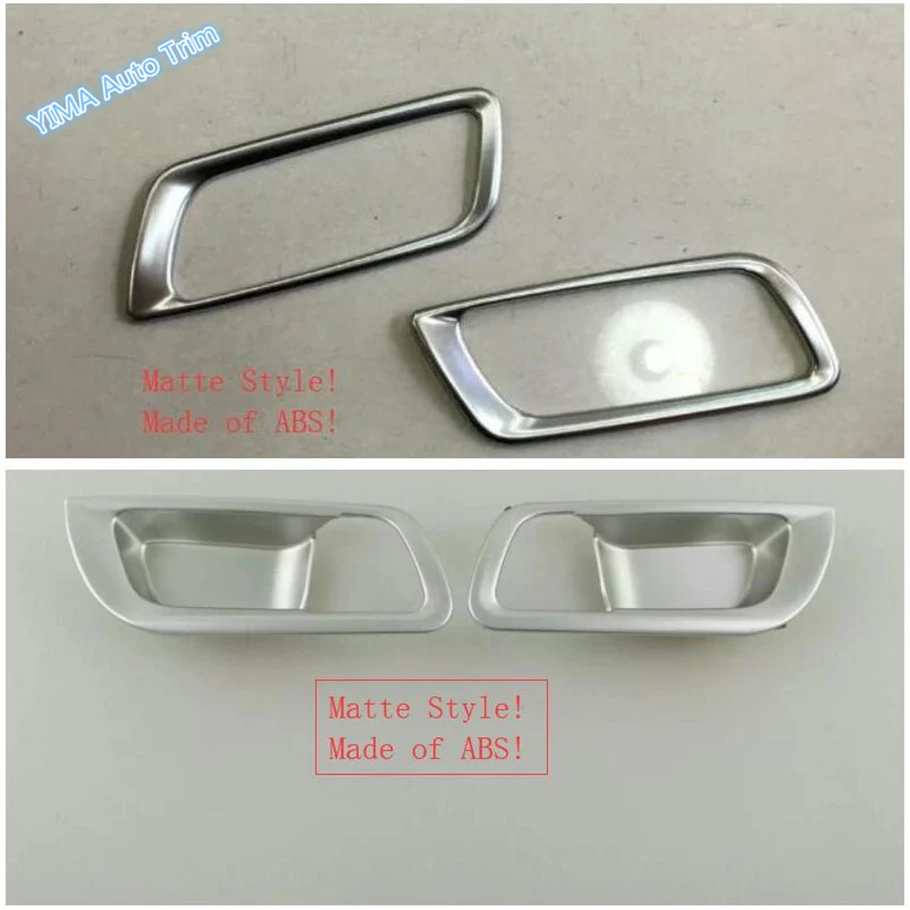 Car Styling Front Head Seat Door Cup Bowl Handle Cover Trim For Toyota Alphard / Vellfire AH30 2016 - 2019 Interior Accessories