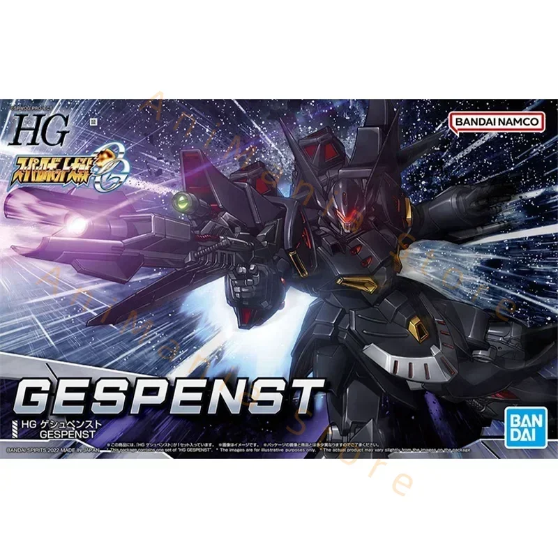 Bandai Originele Super Robot Taisen Model Kit Anime Figuur HG SPENST Actiefiguren Speelgoed Collectible Ornamenten Cadeaus voor Kinderen