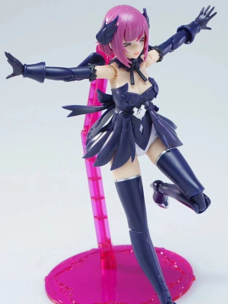 

Spot 24h hair Fengyu Six-winged Black Angel Assembled Model with Double Body With Support