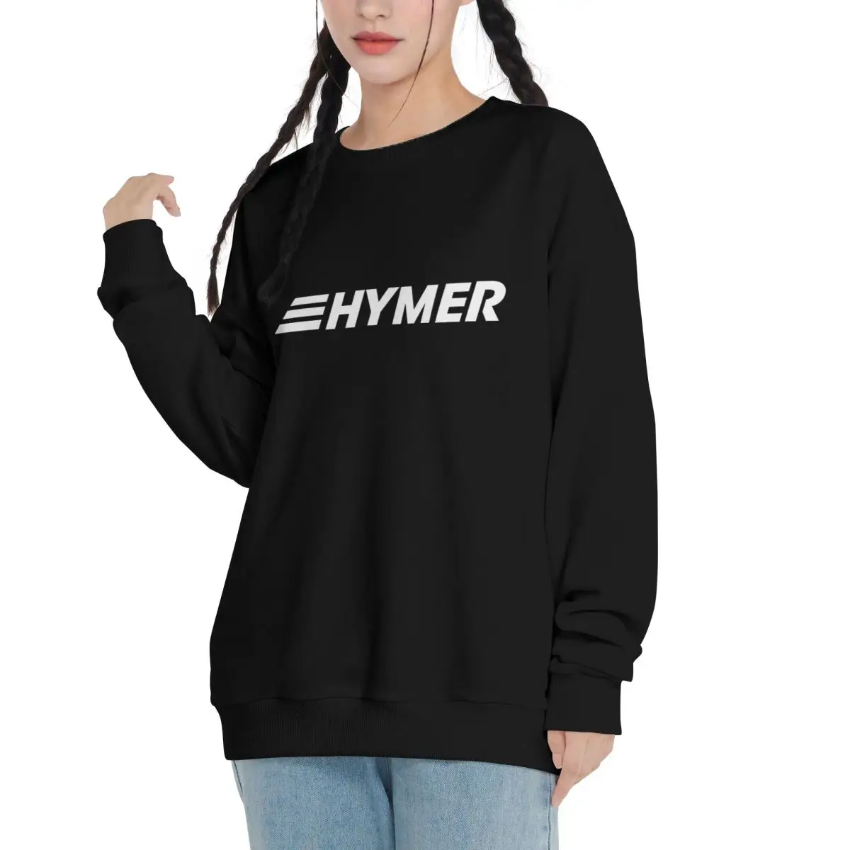 Hymer Caravan & Camper Casual Sweatshirts Men Women Cotton Basic Hoodies Pullover Hip hop