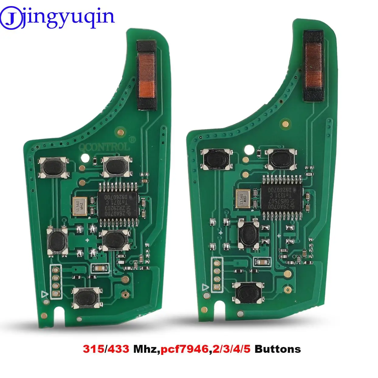 Jingyuqin 315/434Mhz 10 P Circuito Elettronico di Allarme Auto Chiave a Distanza per Chevrolet Cruze Malibu Aveo Scintilla vela 2/3/4/5 Pulsante