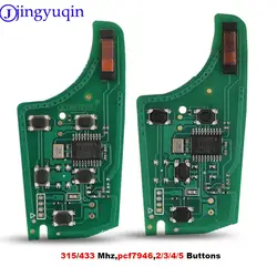 jingyuqin 315/434Mhz Car Alarm Remote Key Circuit Board Electronic For Chevrolet Malibu Cruze Aveo Spark Sail