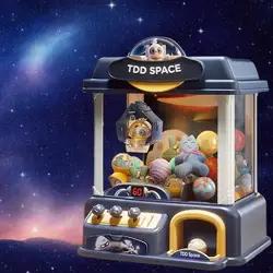 Big Size DIY Doll Machine Kids Coin Operated Play Game Claw Catch Toy Crane Vending Machines Music Doll Children Xmas Gifts Toys