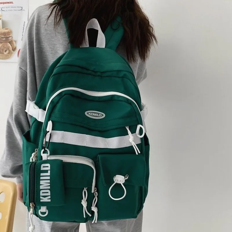 Japanese High School Girls Backpack School Bags For Teenage Girls Multi Pockets New Kawaii Backpack Women Harajuku Cute Mochila