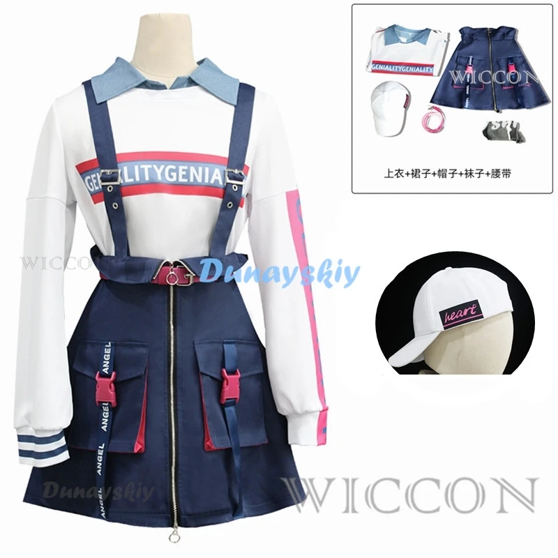 

Project Sekai Colorful Stage Feat Azusawa Kohane Cosplay Sweet Dress Women Girls Anime Cosplay Uniform Halloween Party Outfit