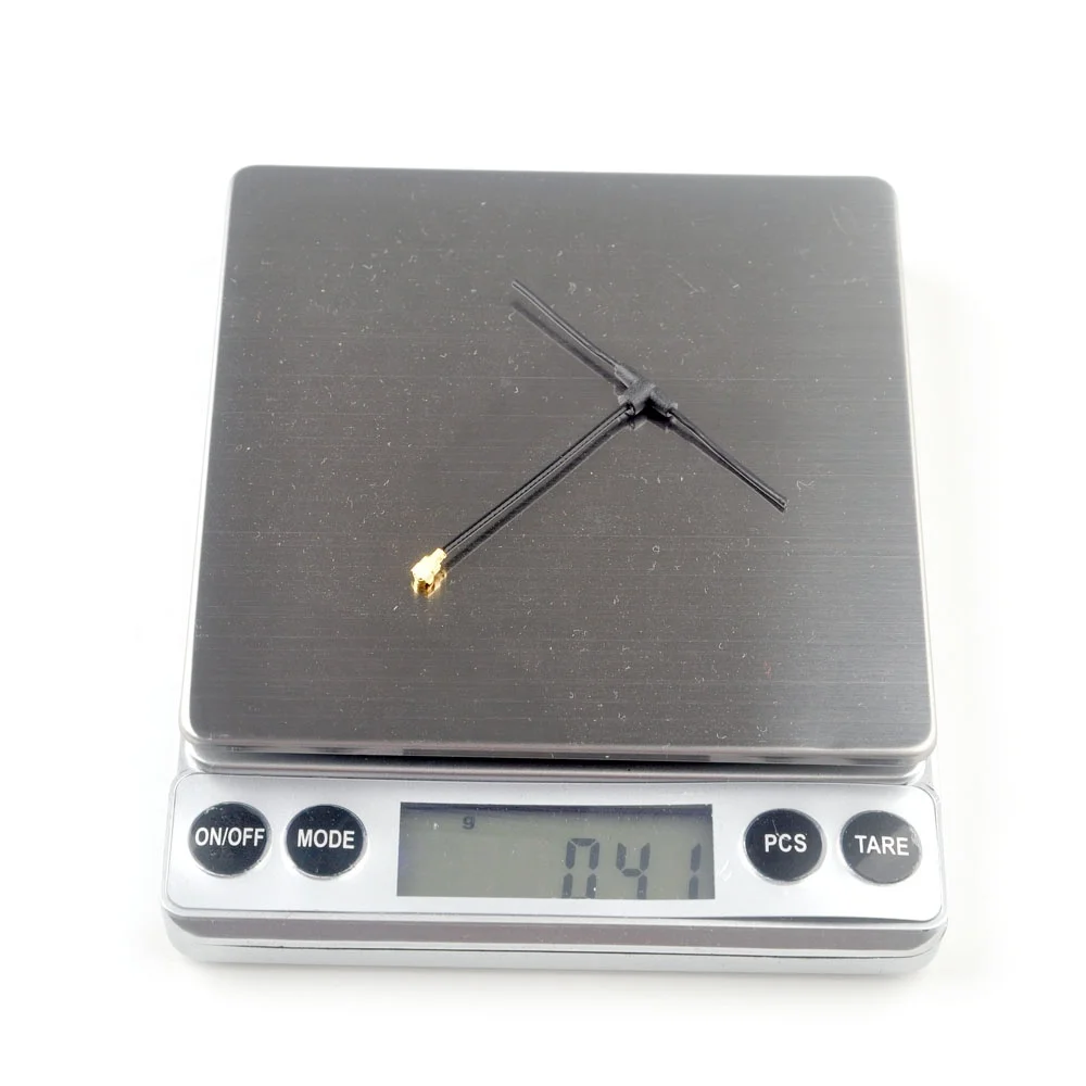 Happymodel 2.4G T هوائي FPV متعدد الاتجاهات 40 مللي متر/90 مللي متر IPEX/IPX/U.FL لـ RC FPV ELRS EP1 EP2 استقبال RX TBS Tracer