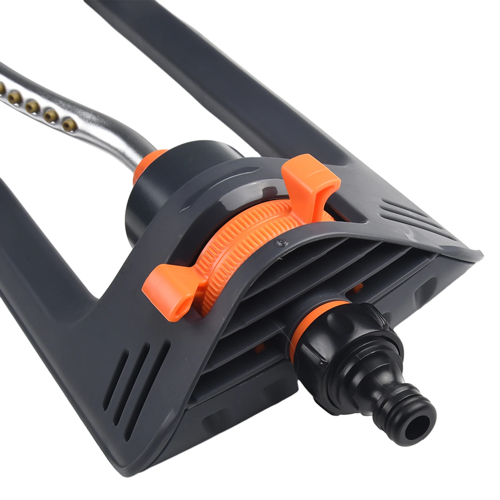 

19 Hole 4 Mode Oscillating Garden Sprinkler Automatic Oscillating Sprinkler Rustproof Swing Irrigation Sprinkler For Large Lawn