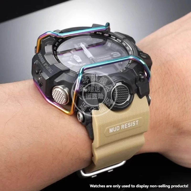 ل كاسيو الطين الكبير الملك GWG-1000 الصغيرة الطين الملك GG-1000 GWG100 الفولاذ المقاوم للصدأ ساعة الوفير الاصطدام الوفير حماية بار