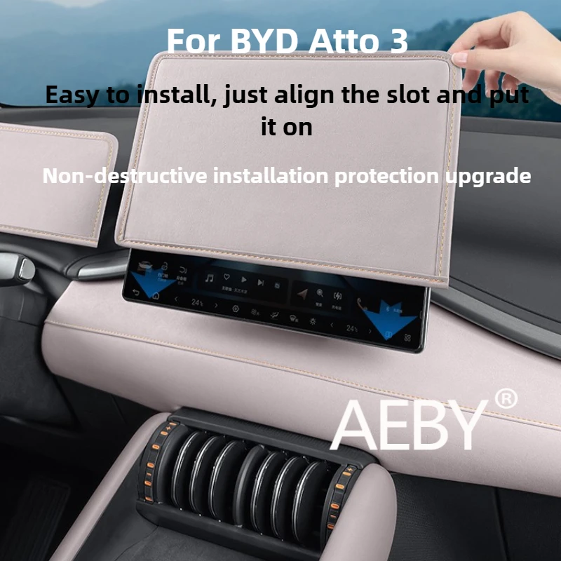 

AEBY For BYD Atto 3 Smart Driving Edition 2022-2025 ouch Screen Protective Shield Car Accessories,Anti-Scratch HD Clear Film