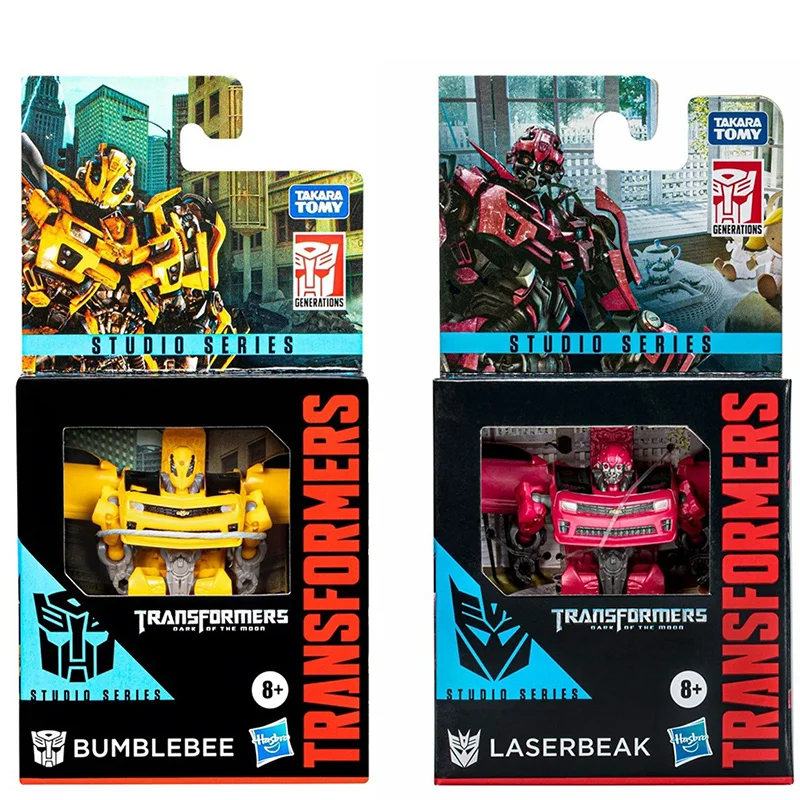 Hasbro Studio Series Transformers 3 Movie Bumblebee Laserbeak 10Cm Core Class Original Action Figure Model Toy Gift Collection