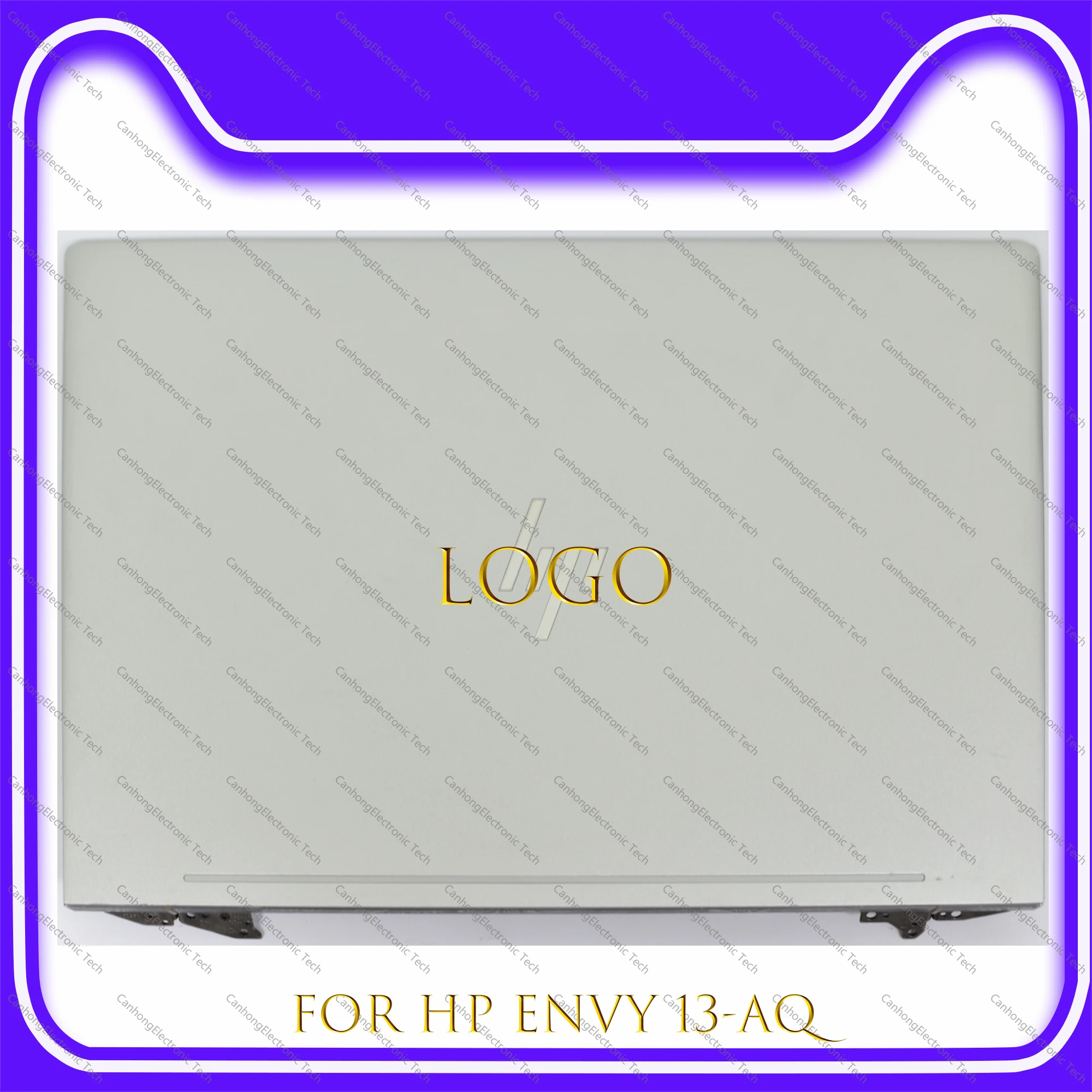 Imagem -02 - para hp Envy 13-aq 13 Aq0005tx 13-aq0010ur 13-aq0007nw Lcd Touch Screen Digitalizador Montagem Completa com Dobradiças Tpn-w144 13.3