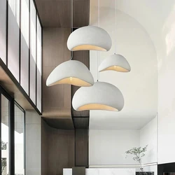 Nordic Bar Wabi Sabi E27 Led Pendant Light Loft Minimalism Led Hanging Lamp Cord Suspend Lamp For Bar Restaurant Lamp Fixtures