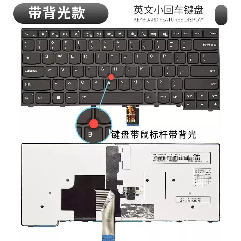 For Lenovo ThinkPad T440 T440P T450 T460 L450 L460 L470 keyboard L440