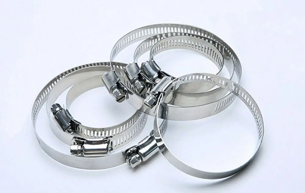 30 Pcs Stainless Steel Drive Hose Clamps Worm Clips (8-38mm) [CAPT2011]