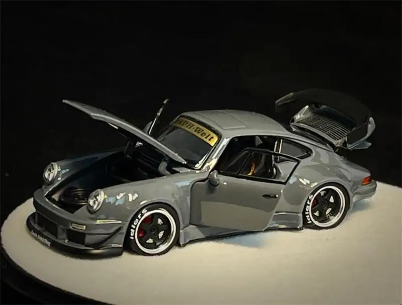 [PreSale] PGM 1:64 RWB 930 BaphometรถโมเดลDiecastสีดํา