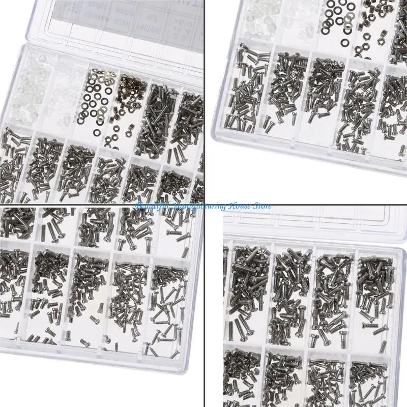 

E56A Eyeglass Repair Tool Glasses Screwdriver Set with Eyeglass Screws