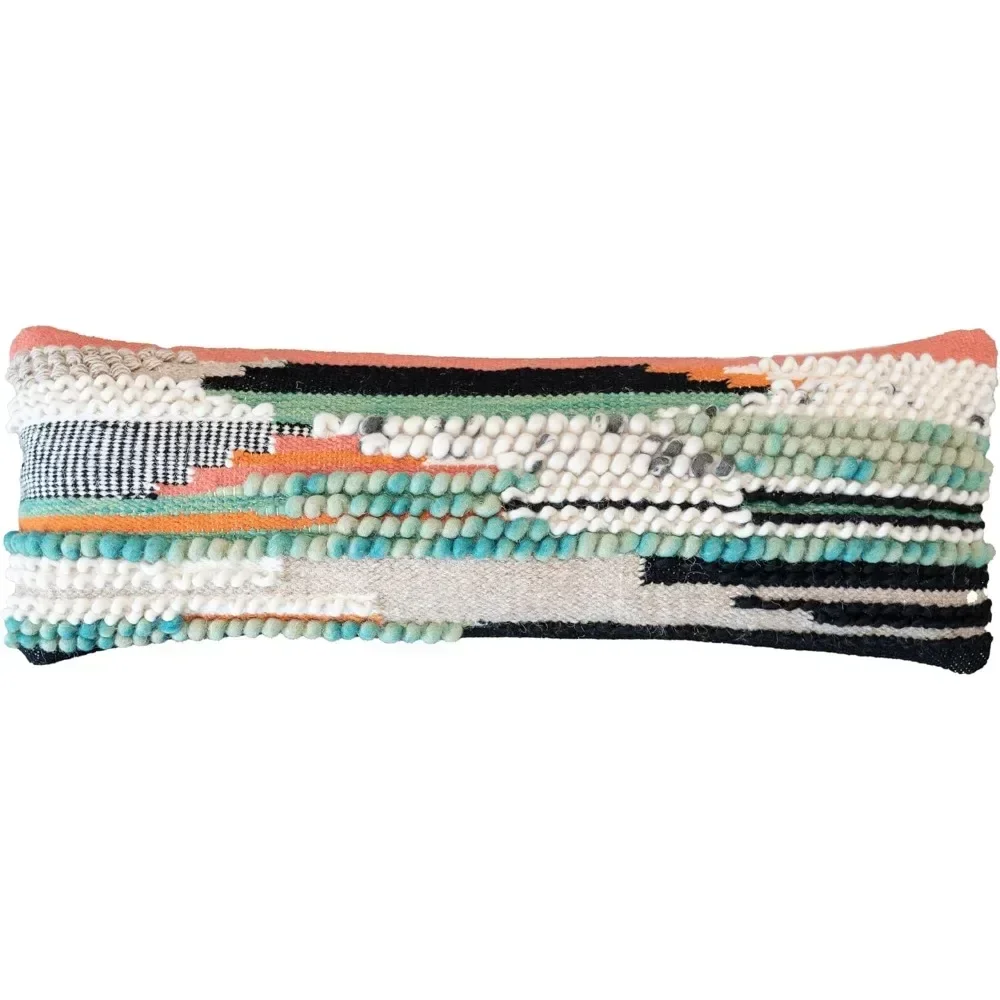 

Boho Throw Pillow Covers | Long Decorative Pillows for Bed & Bolster