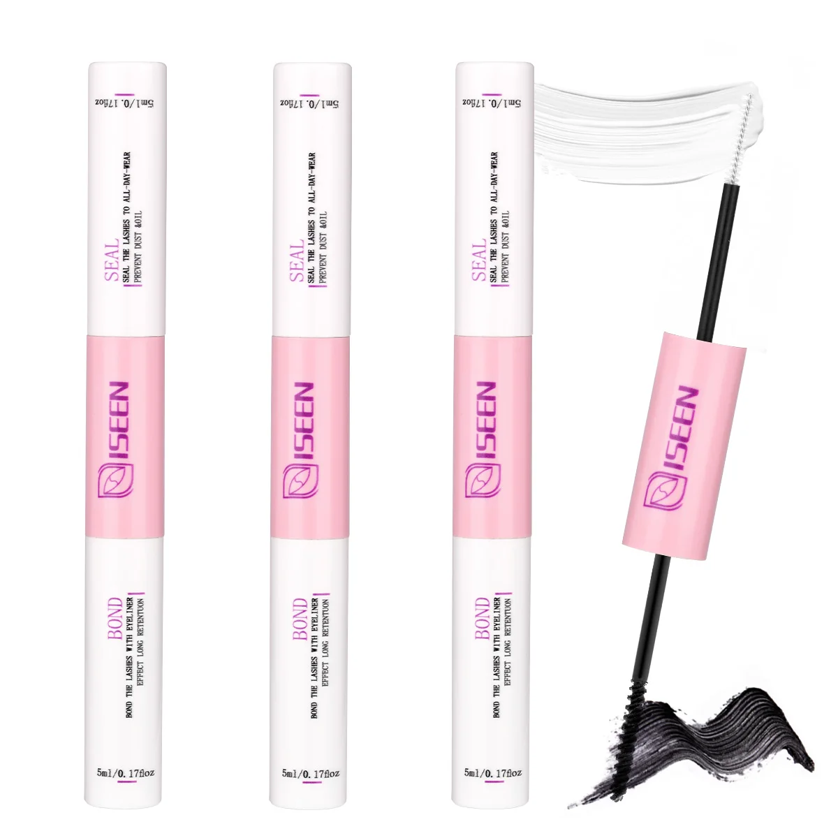 กาวติดขนตาปลอม 1/2/3 ชิ้น ขนาด 10 มล. ติดทนนาน กันน้ำ สำหรับขนตาปลอมแบบกลุ่ม ติดทนนาน 72 ชั่วโมง