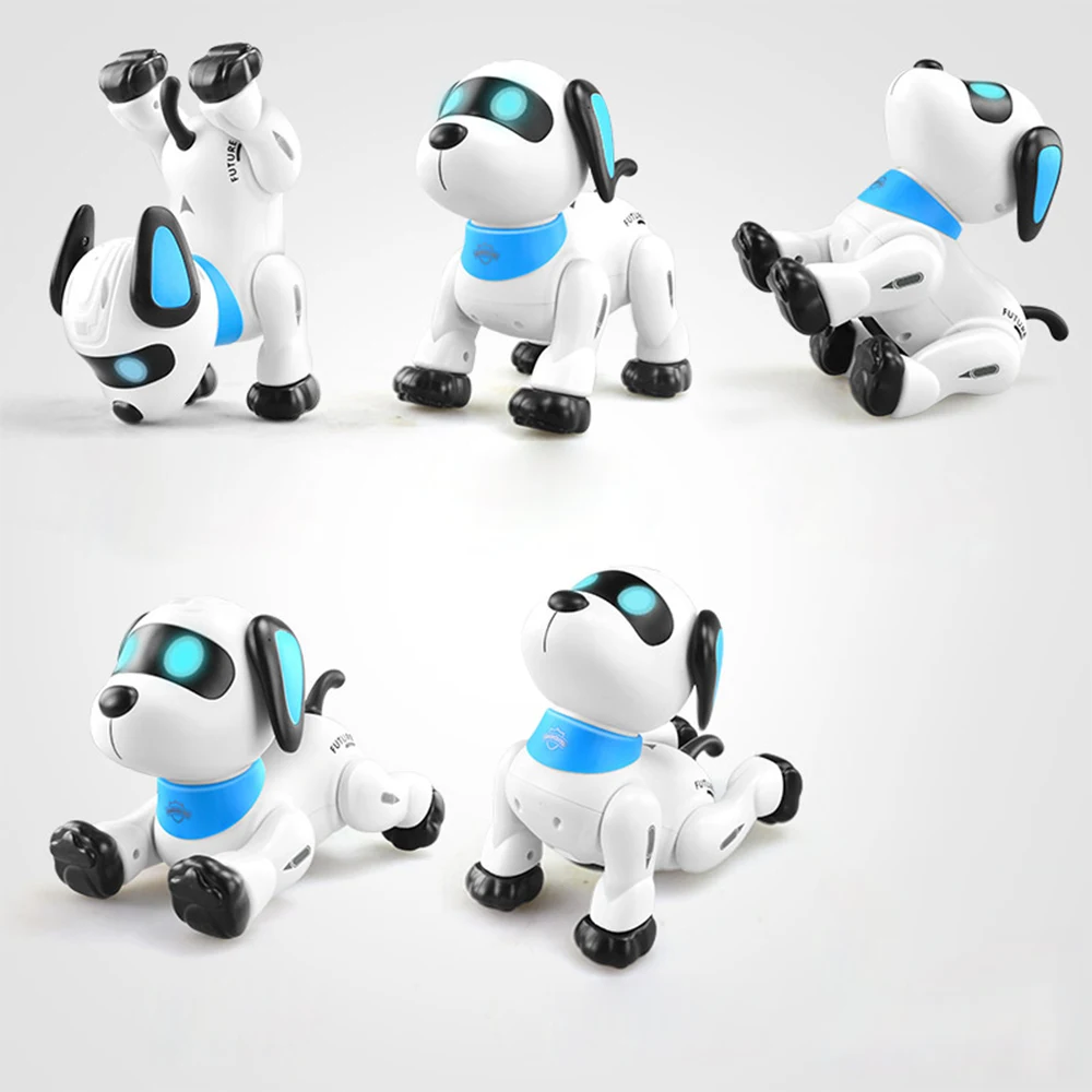 Rc Robot Electronic Dog Machine Bionic Intelligent Robot Dog Stunt Inverted Music Dancing Children Remote Control Toy Dog Pet