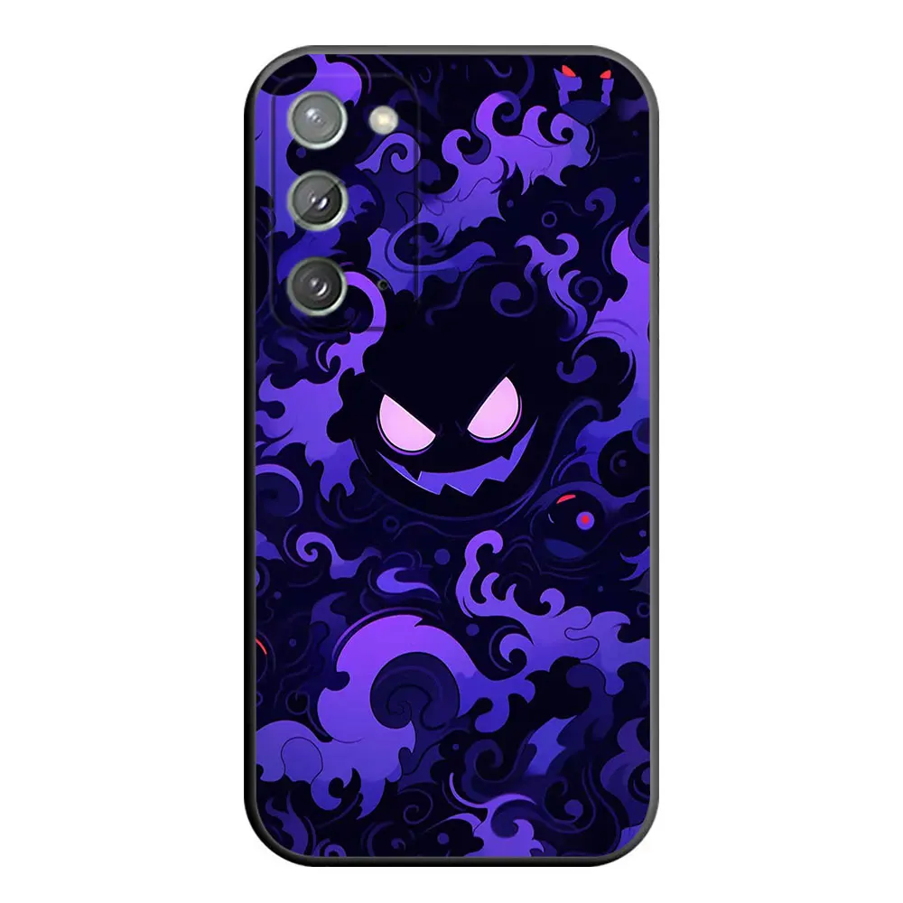 أنيمي P-البوكيمون القنغ شبح قضية الهاتف لسامسونج غالاكسي ملاحظة 20 10 M23 M53 A70 A50 A30 A24 A13 A12 A07 A06 A05S A04 A03S #5