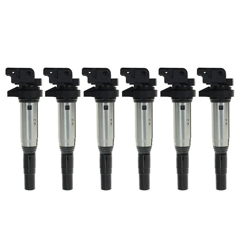 

6Pcs Ignition Coil Replacement Car Accessor for -BMW E81 E87 F20 F21 1 2 3Series 12137575010 12138616153 12137594596