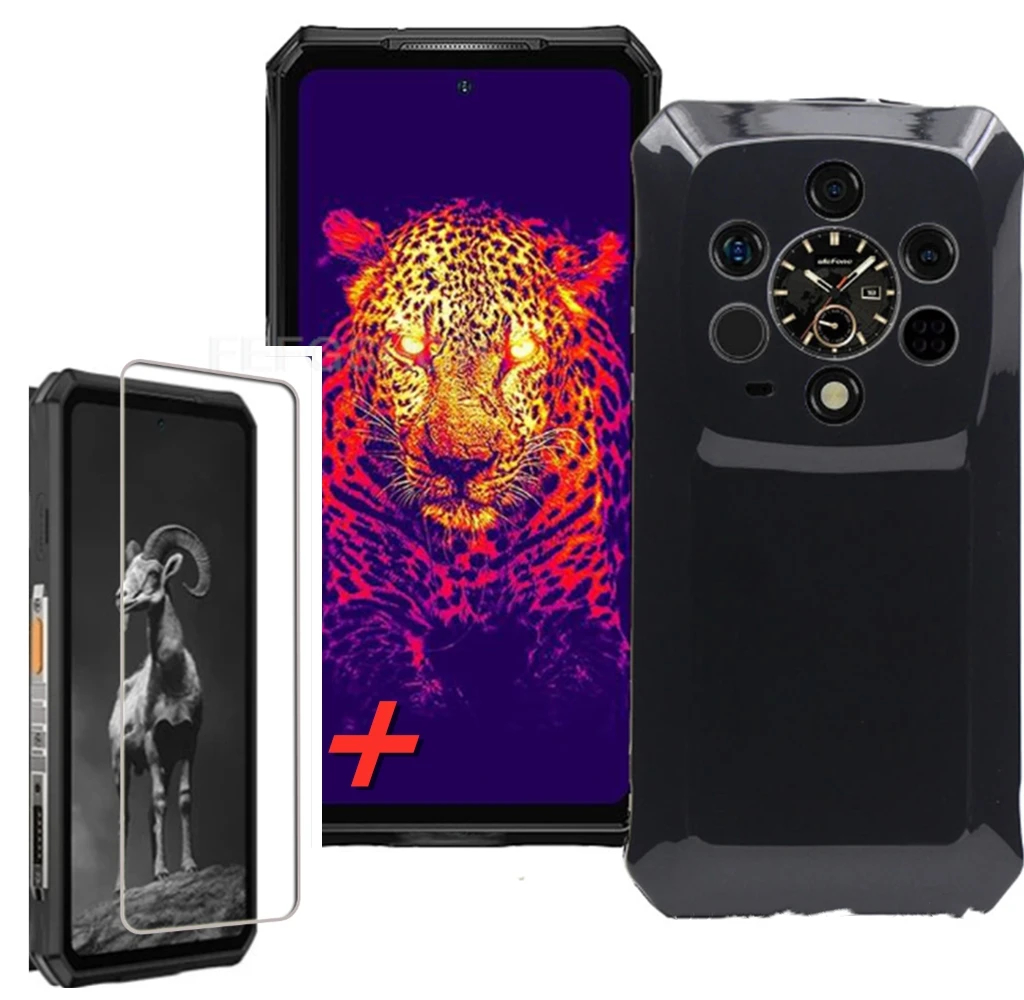 Protective Glass For Ulefone Armor 28 Ultra 6.67" 2025 Case Silicone Clear Cover On For Ulefone Armor 28 Pro empered Glass