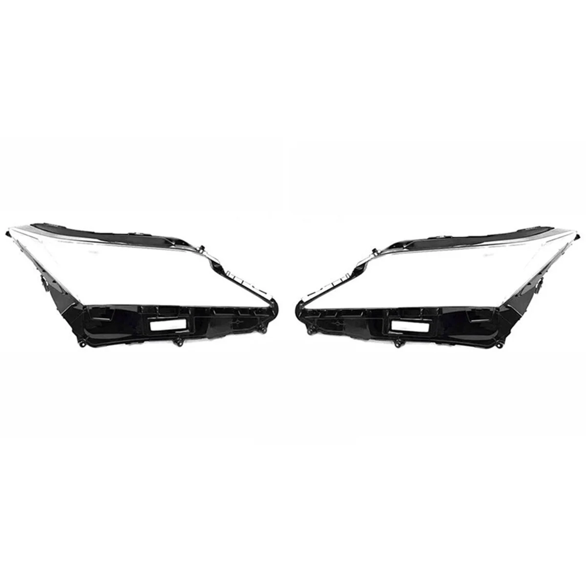 1 Pair Car Headlight Lens Cover Head Light Lamp Shade Shell Lens Lampshade for Lexus RX300/RX350/RX450 2016-2019