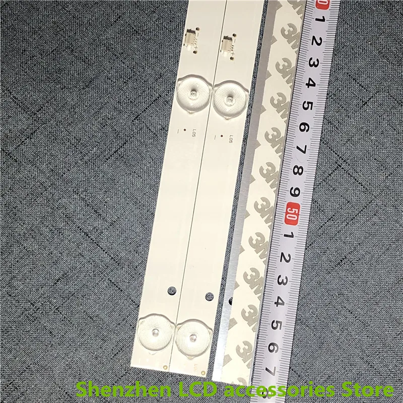 50 шт. ДЖЛ.Д 32061235 -017IS-F 575 мм 6 В 6 светодиодов алюминий 100% новая панель подсветки ЖК-телевизора