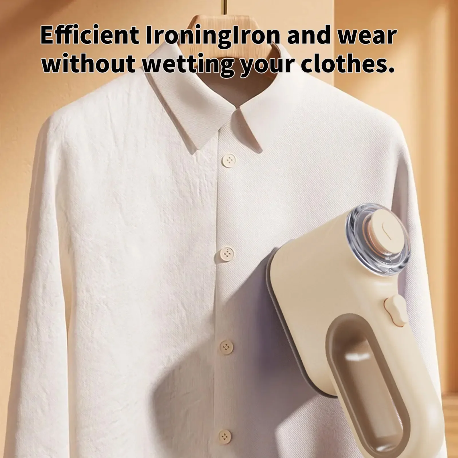 مكواة بخار صغيرة محمولة باليد، مكواة منزلية للسفر، قابلة للطي، تسخين سريع، مكواة كهربائية لاسلكية، مكوّاة رطبة وجافة