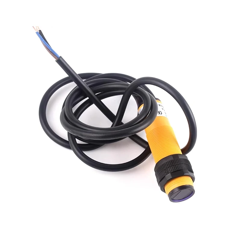 E3F-DS30C4 Näherungsschalter – Optischer Sensor, NPN/PNP, DC 5–36V, 30 Cm Reichweite, Einstellbar – Diffuser Reflexionssensor Für Industrie