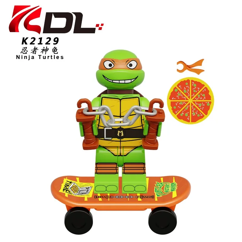 

Cross-border wholesale Kerui KDL817 turtle assembled building block figurine children's toy bag K2129-2132