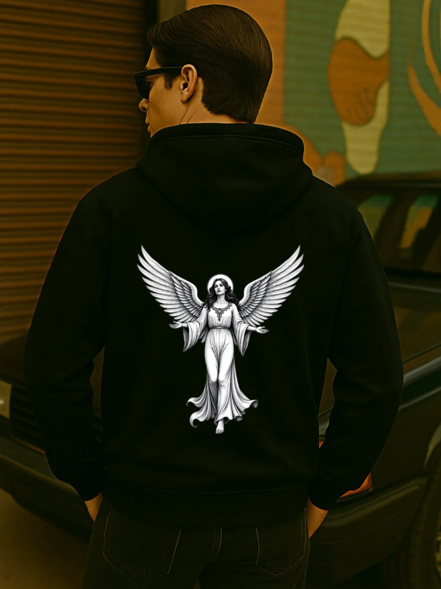 هوديي جرافيك للرجال، Pro - Choice Pro - Feminism Pro - طباعة Pugs، نمط كاجوال، قماش ناعم، للارتداء اليومي، للشباب