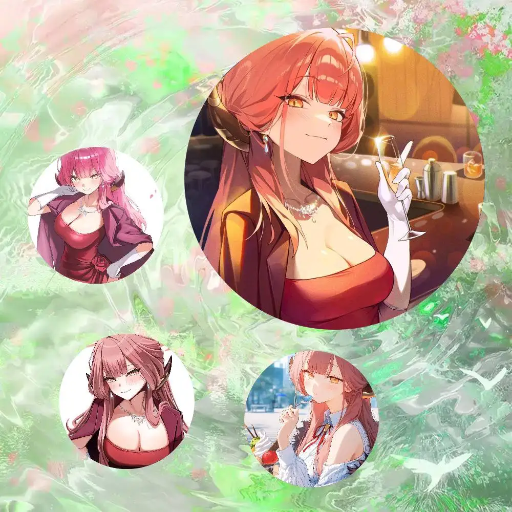 Aru Game Blue Archive Pins Brooch Cartoon Badge For Friend Backpack Clothes Collect Accessories Jewelry Gift