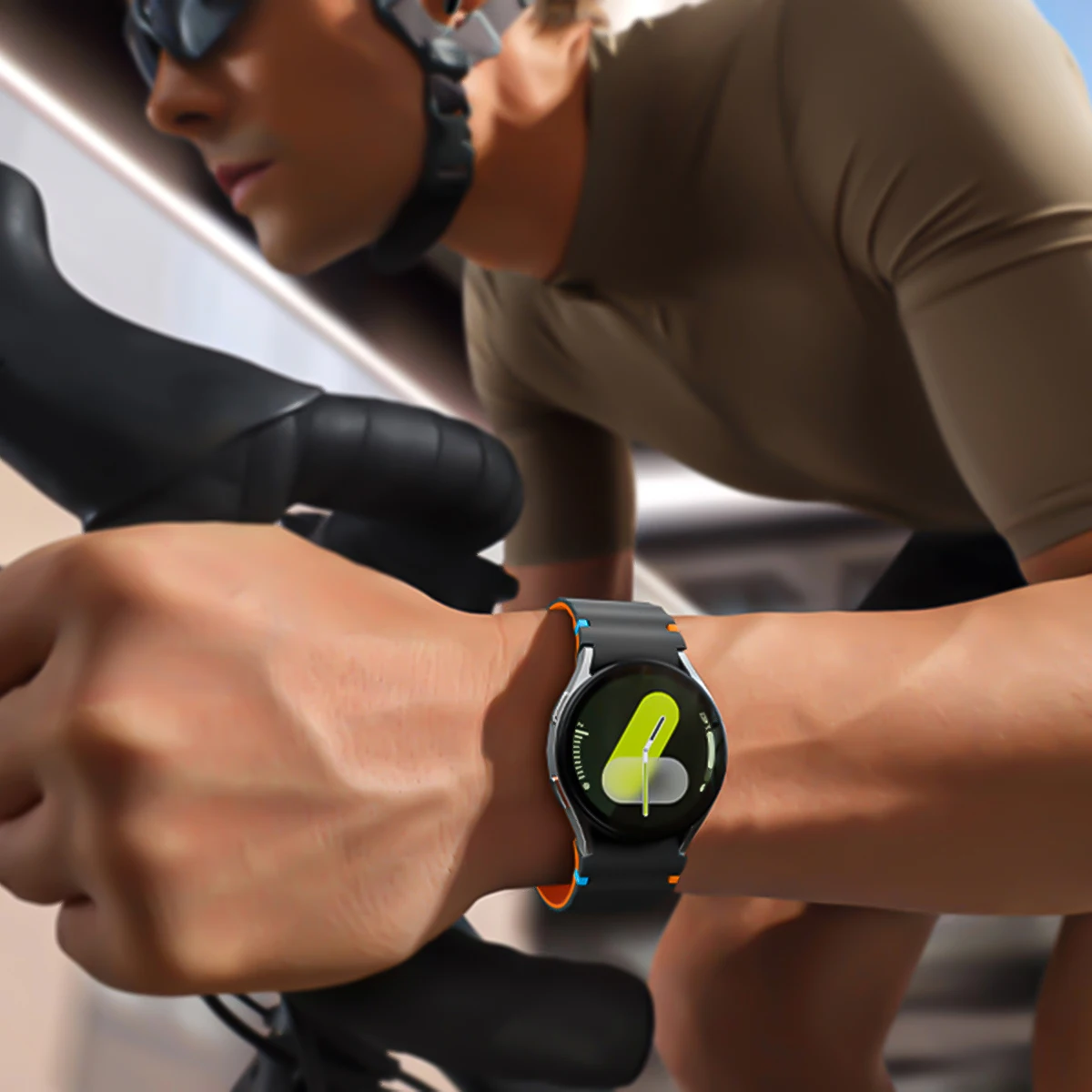 حزام مغناطيسي لساعة سامسونج جالاكسي 7/6/5/4 كلاسيكي 44 مللي متر 40 مللي متر حزام حلقة سيليكون لساعة جالاكسي 7/6/5 إكسسوارات سوار