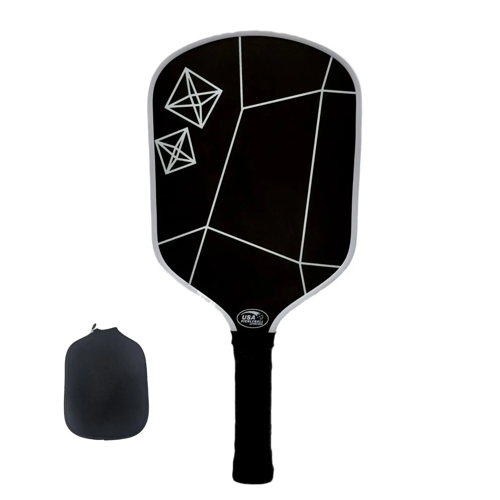 

SONGYI T700 Carbon Fiber Pickleball Paddle 16mm Thermoformed Pro Tournament-Grade Double Black Diamond Pickleball Racket