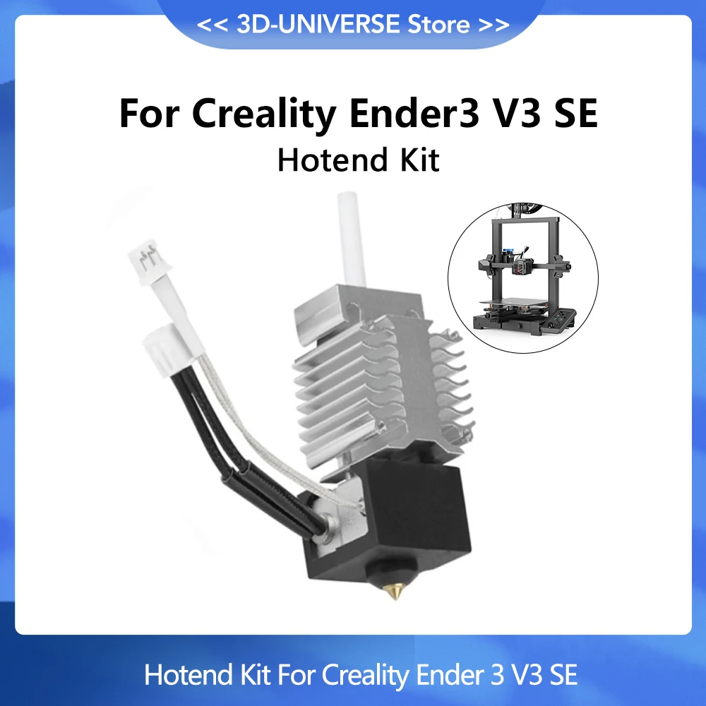 

Hotend комплект для Creality Ender 3 V3 SE, глотка из титанового сплава, биметаллический тепловой разрыв 24 в 40 Вт, J-head Ender-3 V3 SE, комплект нагревательных блоков