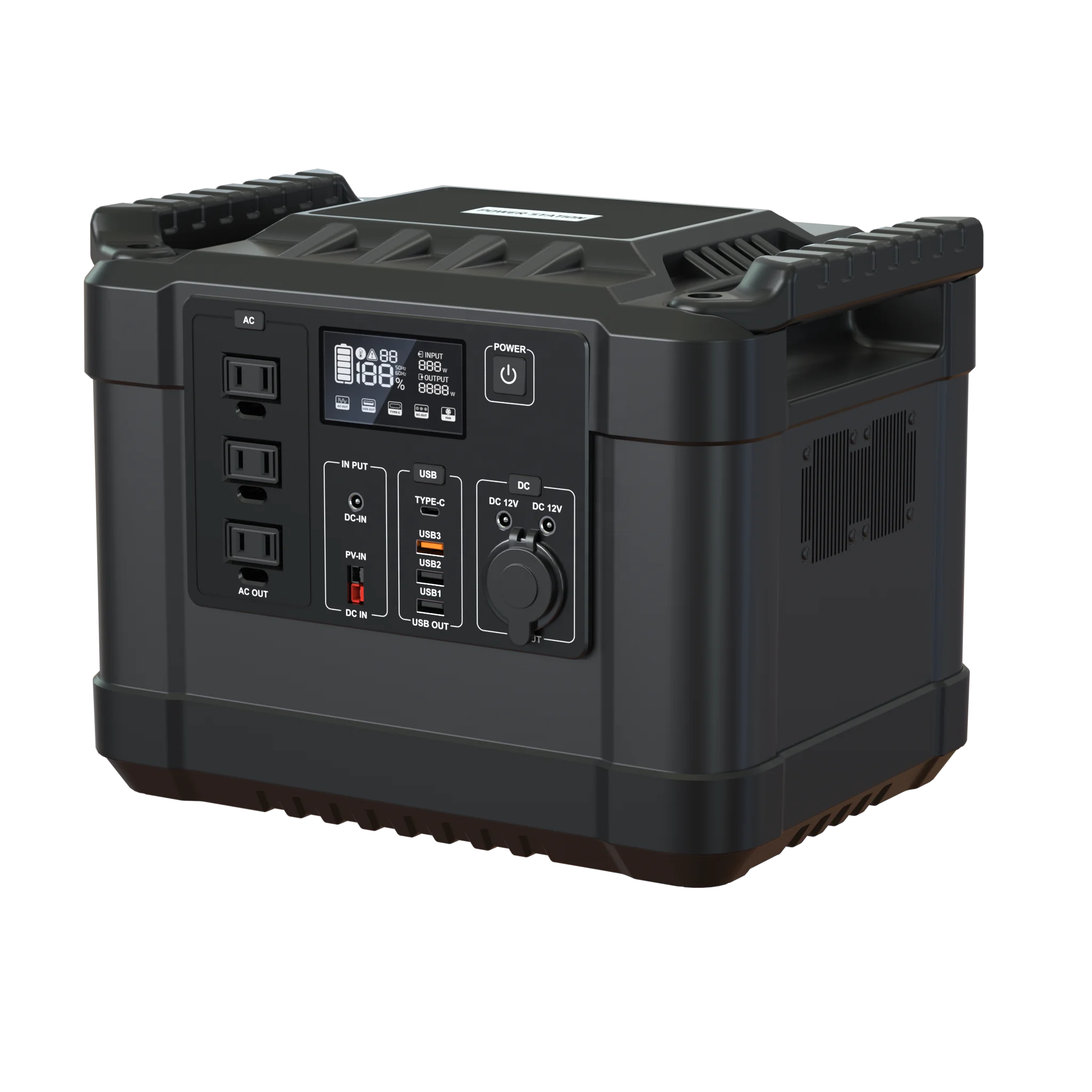 Power Station Supplier High Quality Solar Energy System 110V/220V 300000mAh Lifepo4 Portable Power Stations For Outdoor Or Home