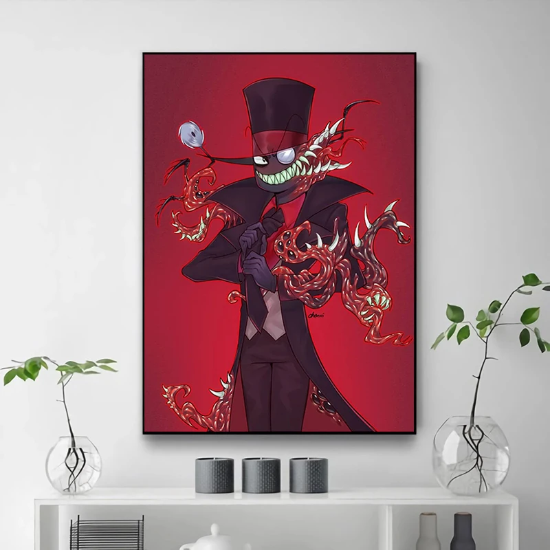 Villainous Cartoon Poster Home Decorations for the Room Wall Art Decorative Paintings Canvas Decor Posters Decoration Cute Gamer