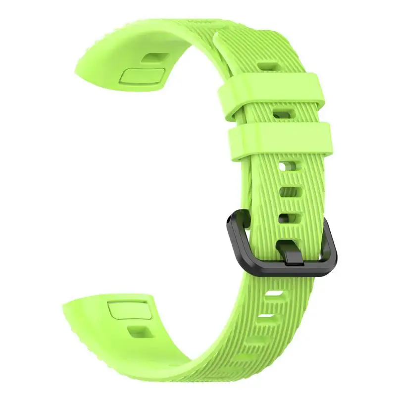 Esporte pulseira de silicone para huawei banda 4 pro pulseira substituição o-original macio moda elástica portátil cinta pulseira